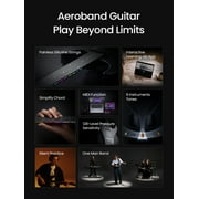 AeroBand Guitar Stringless Acoustic Electric Guitar Portable with Detachable Fretboard(with Bag)