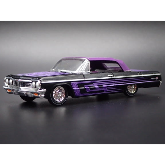 Open Box 1964 64 CHEVY CHEVROLET IMPALA SS 409 CONVERTIBLE 1:64 SCALE DIECAST MODEL CAR