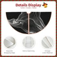 thumbnail image 3 of Lukts Geometric Lines Dog Art Print Color Life Christmas Tree Skirt, Winter Holiday Tree Mat Decoration ,Can be Used as A Shawl-36", 3 of 6