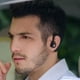 thumbnail image 3 of 1 auricular Bluetooth, auricular inalámbrico empresarial monaural, respuesta de voz en los auriculares para conducir y correr, auriculares con cancelación de ruido y batería. Rojo Verde DS800, 3 of 8