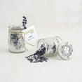 thumbnail image 2 of Weddingstar Pressed Glass Mason Jar Favor With Stopper Lid - Floral - Set of 6, 2 of 3