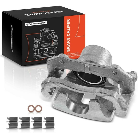 A-Premium Disc Brake Caliper Assembly with Bracket Compatible with Suzuki Grand Vitara 2006-2013 Front Right Passenger Side