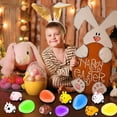 thumbnail image 2 of Forestwhale 2.4 Inch Easter Twisting Egg Toy 12Pcs Adult Stress Relief Plastic Eggs for Home Party Decoration, 2 of 6