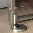 thumbnail image 3 of Mechanical Floor Door Stop, Adjustable Height Door Clamp, Punch-Free Magnetic Door Stop, Door Bottom Silent Door Stop with Adhesive and Nail-Free Adhesive (White), 3 of 8