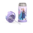 thumbnail image 4 of Thermos Kids Stainless Steel Vacuum Insulated Funtainer 12 Oz Water Bottle with Flip Up Straw, Frozen, 4 of 7