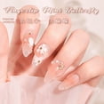 thumbnail image 3 of Joyas japonesas para decoración de uñas con mariposas, aleación tridimensional, mariposas unidas, mini mariposas huecas, decoración para uñas, 3 of 5