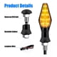 thumbnail image 3 of 4pz Direccionales Led Moto Motocicleta Doble Funcion, 3 of 8