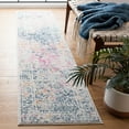 thumbnail image 3 of SAFAVIEH Tulum Ophelia Bordered Geometric Runner, 2' x 11', Ivory/Dark Blue, 3 of 8