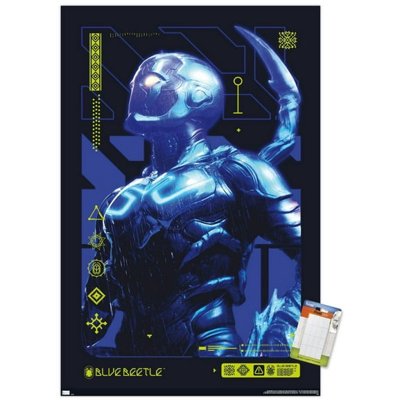 DC Comics Movie Blue Beetle - Biotech Wall Poster, 22.375" x 34"