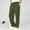 Army Green # Boys Pants, variant on Falkdiz Boys Warm Fleece Sweatpants Winter Pantalones Pockets Trendy Drawstring Straight Leg Sport Pants for Boys Elastic Waist, Army Green, Size: 5-6 Years