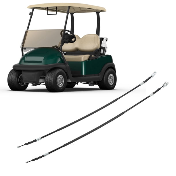 Cable de Freno del Lado del Pasajero del conductor, 2 piezas/establecer un prueba de ÓXiDO Duradero 102022101 Estándar original de 42 Pulgadas/106.68 cm para autos de club ds carro de carro