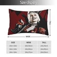 thumbnail image 4 of Harley Quinn Pillowcase Cushion Pillow Covers With Hidden Zipper Pillow Case Decor For Bed Dorm Sofa Couch Car 14"x20", 4 of 8