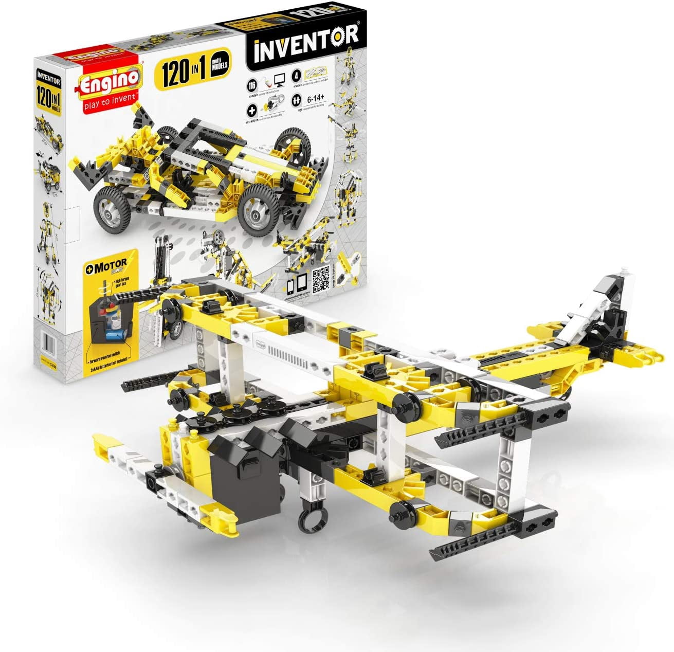 Constructor seria INVENTOR 8 in 1 Motobike ENGINO - Toys Toys