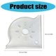 thumbnail image 3 of Clear Triangle Fish Tanks Shelf For Corals Decorations Home Office Commercial Application Tea color, 3 of 4