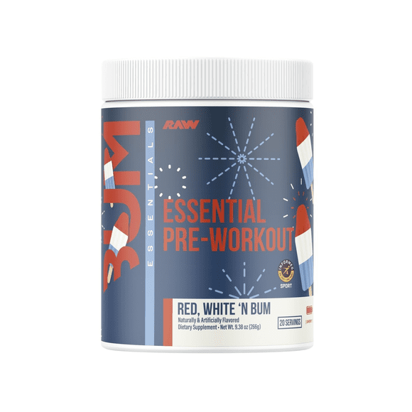 RAW CBUM ESSENTIAL 20 SERVICIOS SABOR RED, WHITE & BUM
