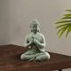 thumbnail image 3 of Estatua de Buda Colco Adorno Decorativo Decoración rústica Budismo Decoración Oriental Yoga escritorio Oficina libre pequeña estatua de buda, 3 of 8