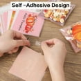 thumbnail image 5 of 100 Pcs Self Adhesive Thanksgiving Gift Treat Bags, Plastic Cellophane Pumpkin Candy Snack Goodie Ziplock Bag Bulk for Fall Thanksgivings Autumn Party Favors Supplies, 5 of 7