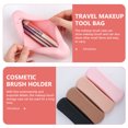 thumbnail image 3 of Houderco Estuche Rosa Para Brochas De Maquillaje En Silicona Con Compacto Para Almacenar, 3 of 8