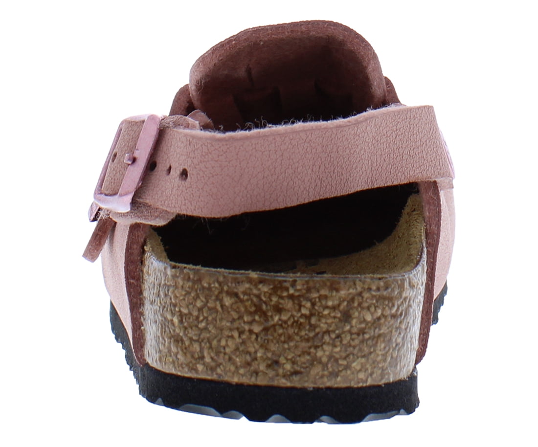 Birkenstock Kay Narrow PS Girls Shoes Size 8, Color: Pink Clay