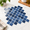 Ceramic Blue, variant on Ceramic Blue Arabesque Peel and Stick Decorative Wall Panels for Kitchen and Bath