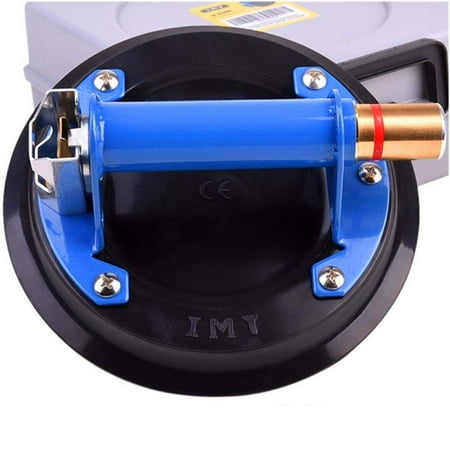 

8 Glass Suction Cup Vacuum Glass Lifter With Metal Handle And Brass Pump Heavy Duty Handheld Glass Sucker Lifter For Granite Lifting&Window Replacement 176Lbs Load Capacity W/Carrying Case