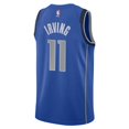 thumbnail image 3 of Youth Nike Kyrie Irving Blue Dallas Mavericks Swingman Jersey - Icon Edition, 3 of 3