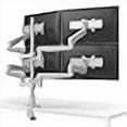 thumbnail image 2 of ESI Ergo EVOLVE4-FMS-SLV Bras de Moniteur Quad, 2 of 2