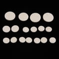 thumbnail image 1 of Clarinet Pads Set 17/15/12 / 10mm For Soprano Bb Clarinet Repair DIY, 1 of 8