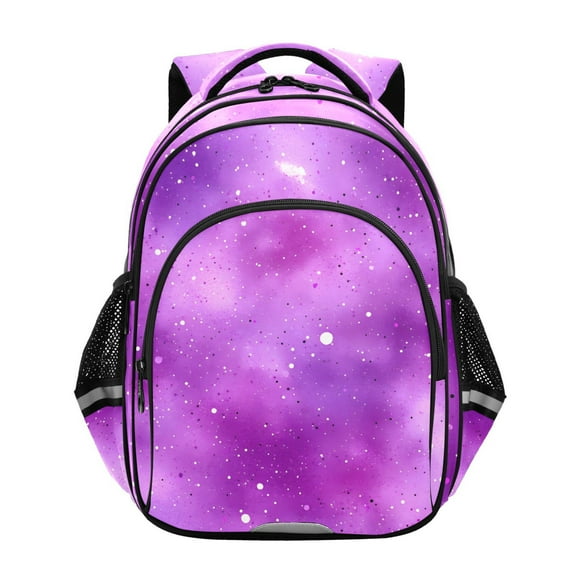 ALAZA Tie Dye Purple School Backpack Elementary Bag Bookbag Travel Rucksack