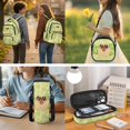 thumbnail image 5 of Yspwyqan Capybara Green Clover Kids Backpack Set for High School, with Lunch Box Water Bottle Bag, 17 Inch Lightweight Large Capacity Backpack for Boys Teens Travel Hiking, 5 of 7