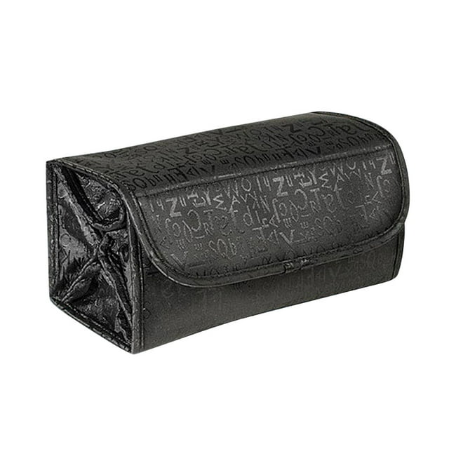Organizador de cosméticos en rollo, bolsa de maquillaje, artículos de tocador colgantes plegables, compartimentos, Kit de viaje, bolsas de joyería