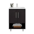 thumbnail image 5 of Conrad Free Standing Resin Sink Bathroom Vanity With One Door Cabinet, And Open Shelf, 5 of 9