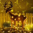 thumbnail image 3 of New Hot Parasol LED Light String Lights 8 Brightness Modes Waterproof 104 LEDs Remote Control Outdoor Garden Umbrella Tent Lights for Patio Deck Backy, 3 of 4