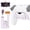 White, variant on eXtremeRate RISE4 V4 Remap Kit for PS5 Controller BDM-030/040/050/060 – 4 Back Paddles & Bottom Shell - White
