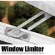 thumbnail image 2 of Window Limiter, Stainless Steel Casement Window Stopper, Safety Lock Latch, 2 of 4