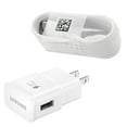 thumbnail image 2 of Fast Charging USB Wall Charger + USB-C 3.1 Type-C Cable Kit AC Home Power Adapter OEM Adaptive Fast Charger for Samsung Galaxy S10, S10+, S10e, S20, S20+, S20 Ultra, S21, S21+, Note 10, 20, 2 of 5