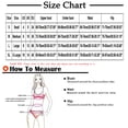 thumbnail image 3 of Traje de baño estampado a rayas cómodo con cuello halter de cuerda para mujer OAVQHLG3B Store  lin121212, 3 of 4