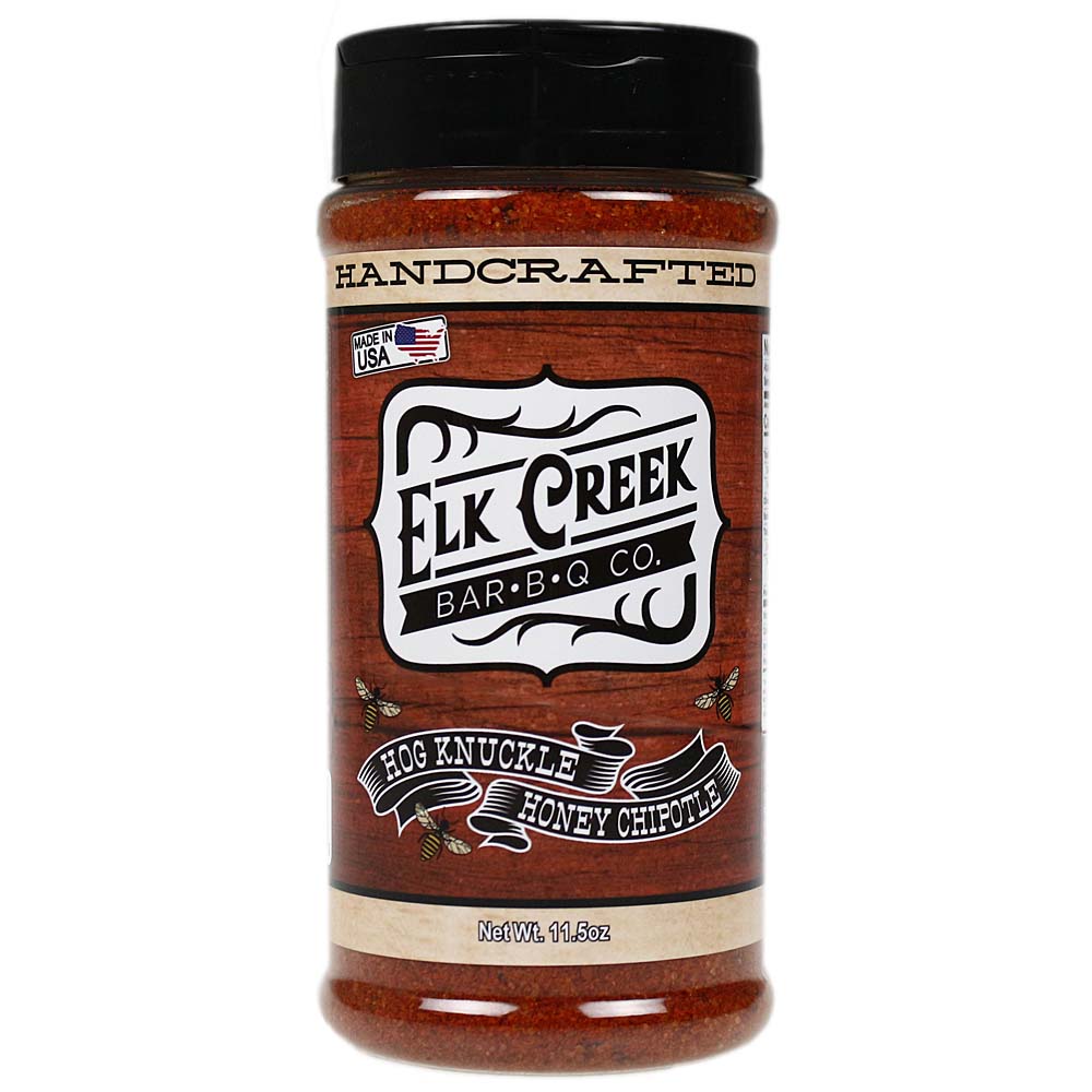 Elk Creek BBQ Hog Knuckle Honey Chipotle Rub Seasoning 11.5 oz Award