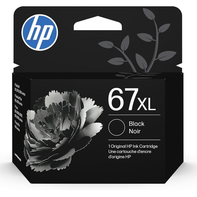HP 67XL Black Original Ink Cartridge (3YM57AN)