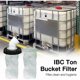 thumbnail image 3 of 45° IBC Lid Filter, 163mm Nylon Rainwater Filter, Washable with Lid for IBC Rainwater Tank DN 150, 3 of 4