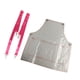 thumbnail image 3 of Delantal de cocina Delantal para parrilla Delantal práctico y resistente para hornear Delantal para pintar para barbacoa Pintura Floristería Cafetería Rosa 30 Grosor, 3 of 8