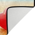thumbnail image 5 of Dreamtimes Summer Beach Hearts Area Rug, 36"x24" Beautiful Seaside View Non-Slip Washable Indoor Door Mat, Absorbent Floor Mat for Bedroom Kitchen Entryway Bathroom, 5 of 7