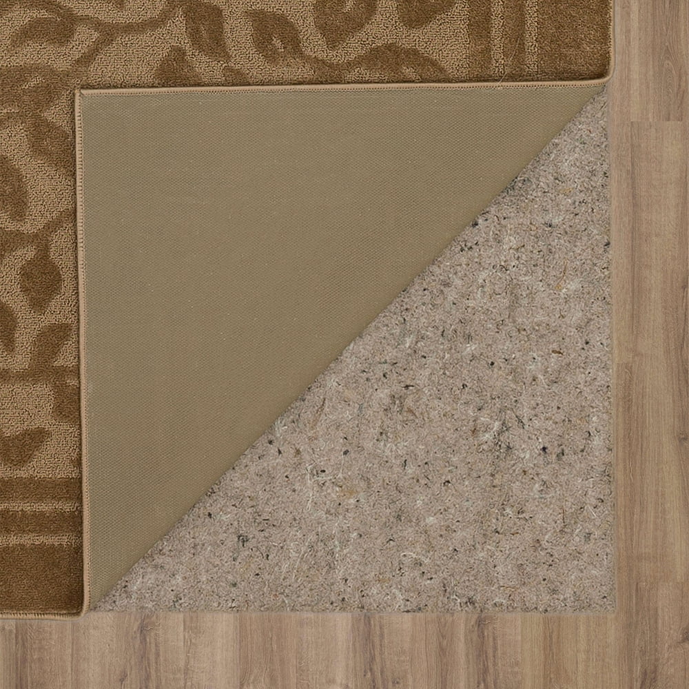 Mohawk Home Wisteria Floral Polyester Indoor Area Rug, Fresh Khaki, 5' x 7'