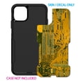 thumbnail image 2 of DistinctInk Custom SKIN / DECAL compatible with OtterBox Commuter for iPhone 11 (6.1" Screen) - Yellow Circuit Board Image - Printed Circuit Board Image, 2 of 5