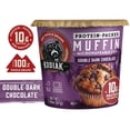 thumbnail image 6 of (4 pack) Kodiak Protein-Packed Double Dark Chocolate Muffin Power Cup, 2.36 oz, 6 of 10