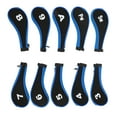 thumbnail image 2 of Club Head Cover, 10Pcs  Club Cover Washable  For Woods Red,Blue,Gray, 2 of 8