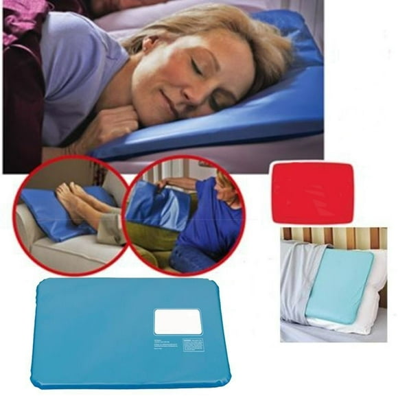 1Pcs Ice Cold Pillow Cool Gel Hypoalergentic Non-toxic Aid Pad Muscle Relief Sleeping Mat Travel Pillow