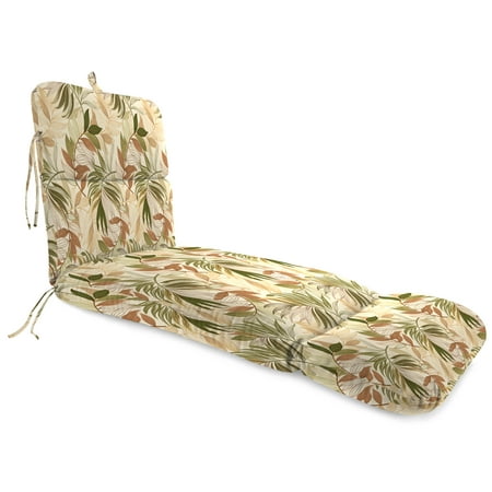Outdoor 22" x 74" x 6" Chaise Lounge Cushion