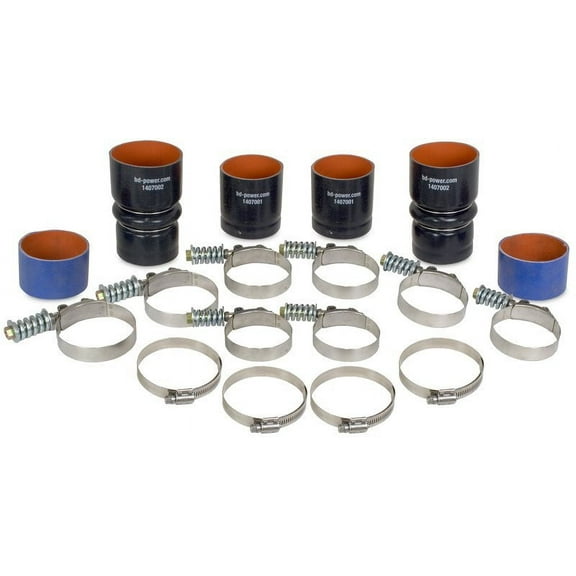 BD DIESEL PERFORMANCE 1047030 INTERCOOLER HOSE & CLAMP KIT - 99-03 FORD 7.3L POWERSTROKE Fits select: 1999-2003 FORD F350, 1999-2003 FORD F250