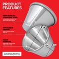 thumbnail image 3 of Vasos de condimentos Stock Your Home de acero inoxidable de 75 ml (paquete de 12), 3 of 7